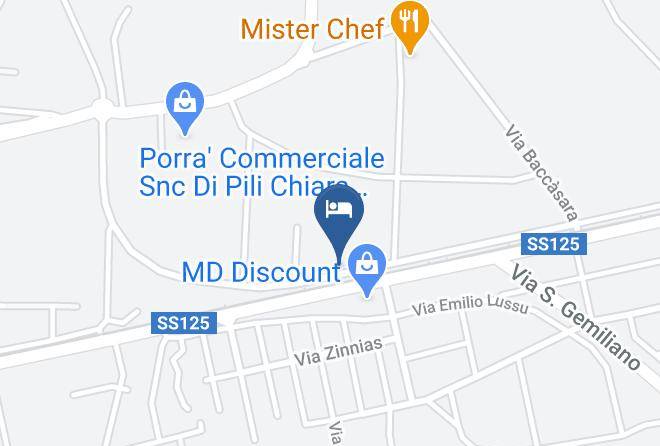 Nuoro - Hotel Splendor Di Boi Rosa E C Sas Maps