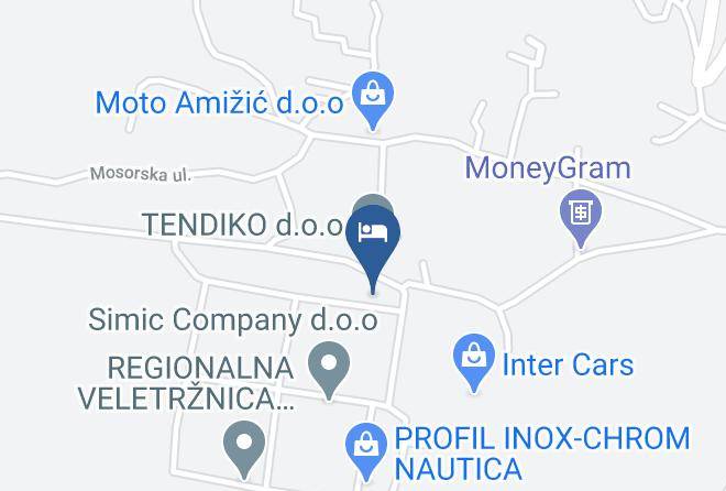 Hotel Split Inn By President Map