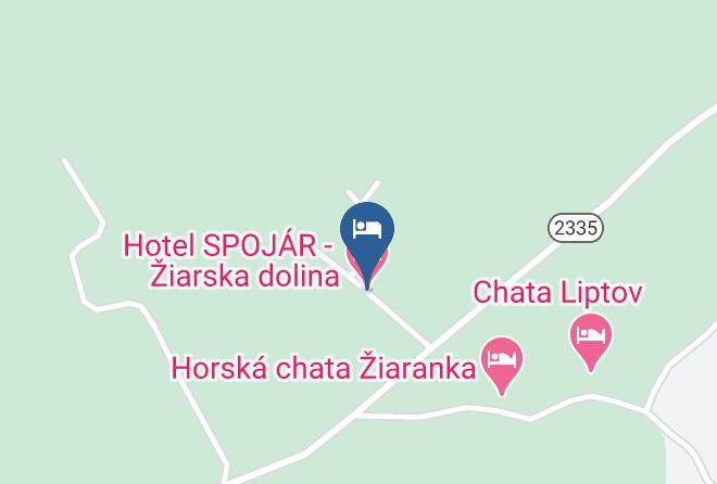 Liptovsky Mikulas - Hotel Spojar Ziarska Dolina Maps