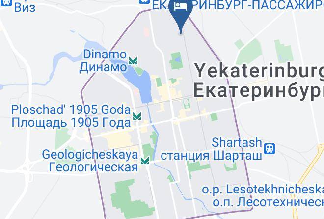 Yekaterinburg - Hotel Spop Maps