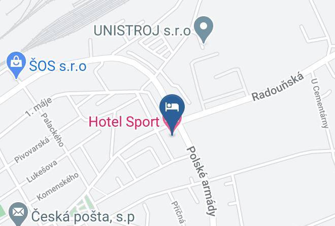 Litomerice - Hotel Sport Maps