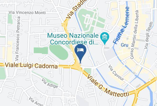 Venice - Hotel Sport Portogruaro Maps