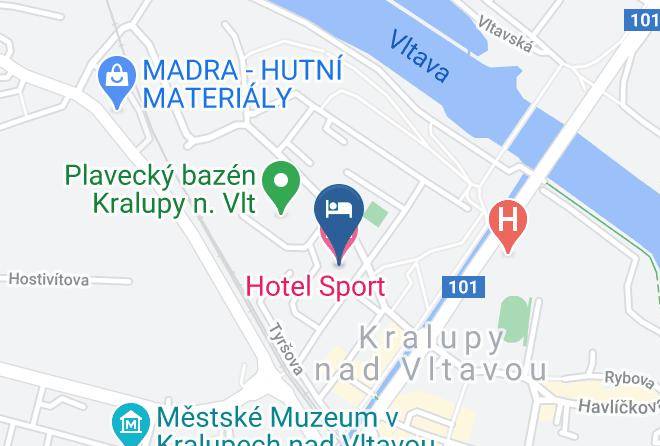 Hotel Sport Map