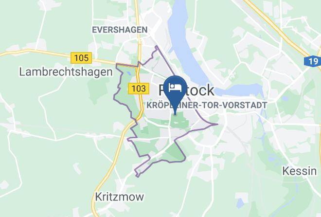 Rostock - Hotel Sportforum Maps