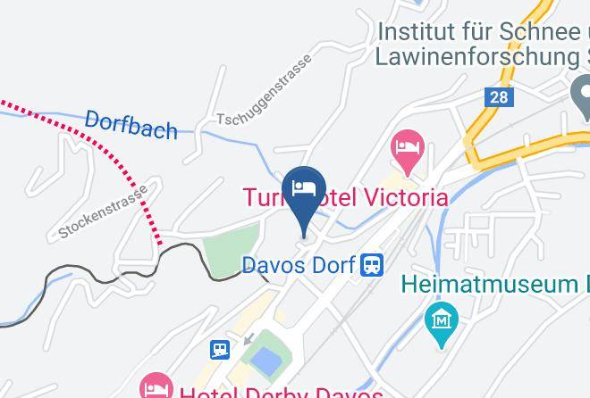 Prattigau Davos - Hotel Sporthof Maps