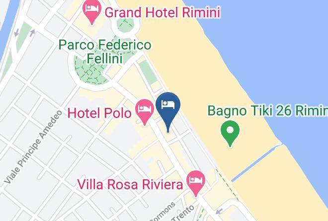 Rimini - Hotel Sporting Rimini Maps