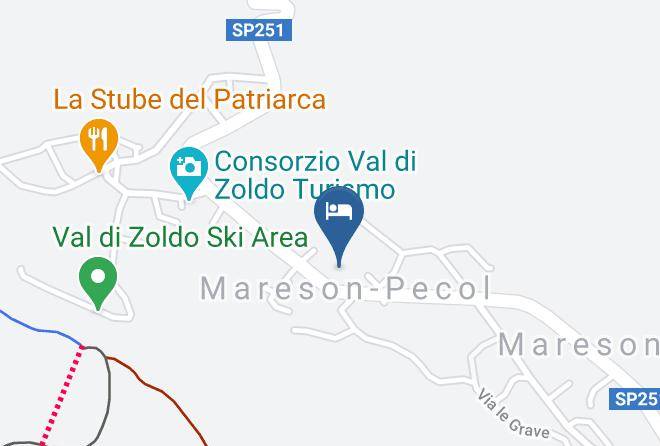 Belluno - Hotel Sporting Maps