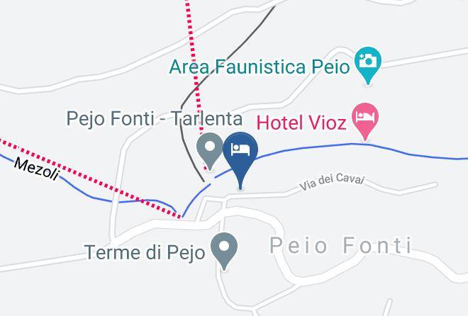 Trento - Hotel Sporting Peio Fonti Maps