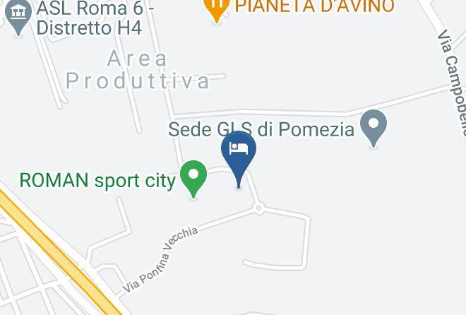 Rome - Hotel Sporting Pomezia Maps