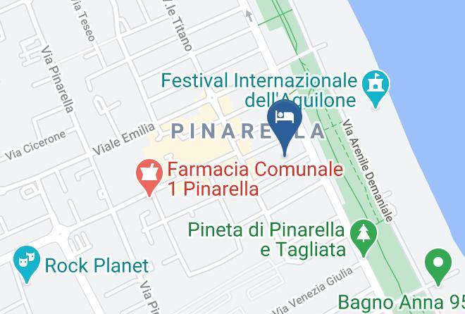 Ravenna - Hotel Sporting Maps