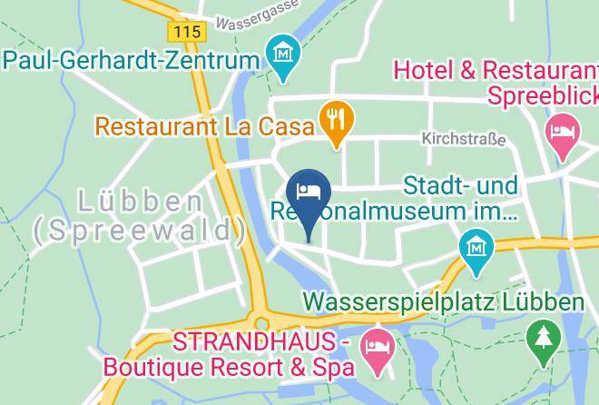 Dahme Spreewald - Hotel Spreeufer Maps