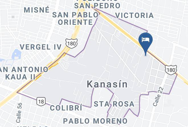 Kanasin Municipality - Hotel Spring Cancun Maps