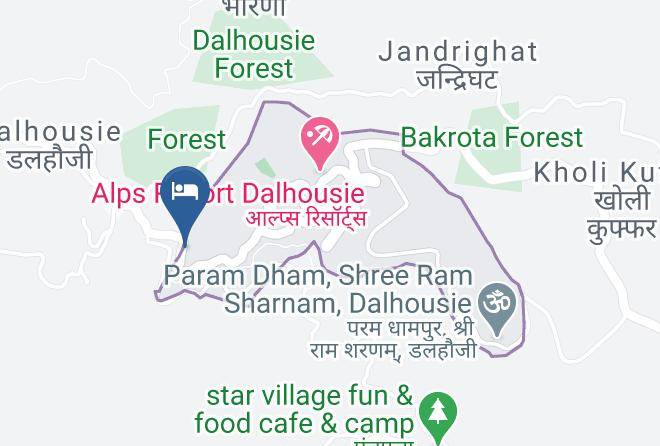 Dalhousie Sub District - Hotel Spring Dalhousie Maps