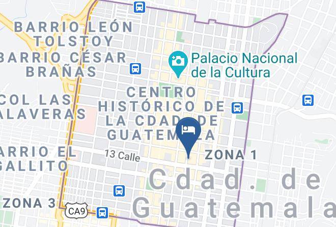 Guatemala - Hotel Spring Maps