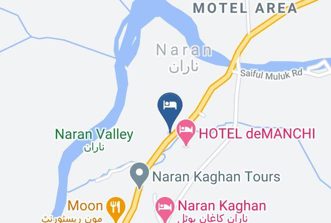 Peshawar - Hotel Spring Land Naran Maps