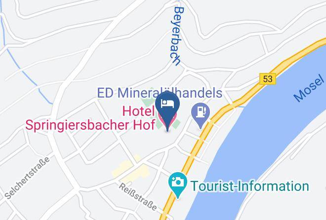 Bernkastel Wittlich - Hotel Springiersbacher Hof Maps