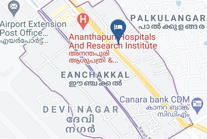 Trivandrum - Hotel Sps Kingsway Maps