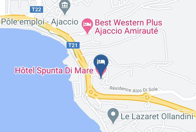 Southernsica - Hotel Spunta Di Mare Maps