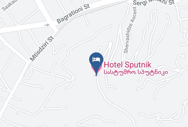 Georgia - Hotel Sputnik Maps