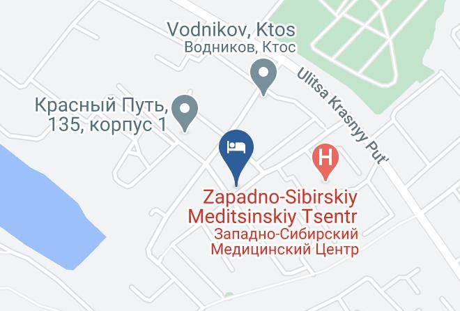 Omsk - Hotel Sputnik Maps