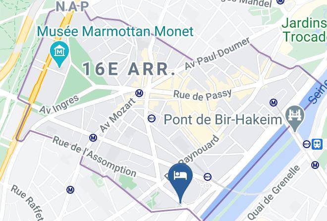 Paris - Hotel Square Maps