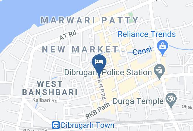 Dibrugarh - Hotel Square Park Maps