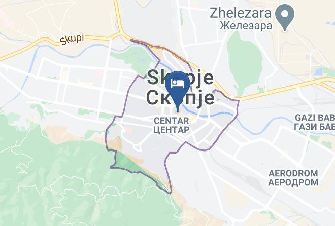 Skopje - Hotel Square Maps