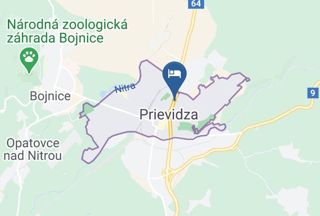 Hotel Squash Centrum Map