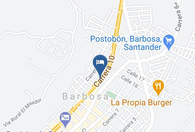 Barbosa - Hotel Sr Barbosa Santander Maps