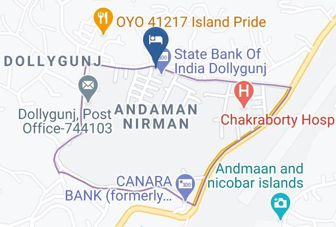 Port Blair - Hotel Sr Castle Maps