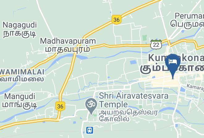 Kumbakonam - Hotel Sr Residency Maps