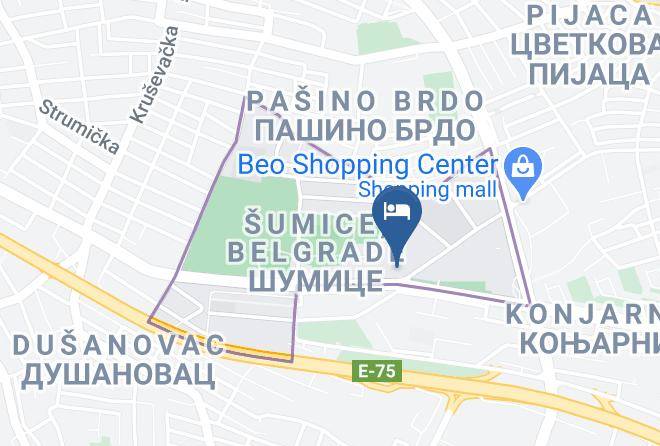 Belgrade City - Hotel Srbija Maps