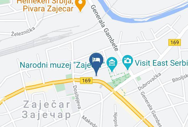 Zajecar District - Hotel Srbija Tis Maps