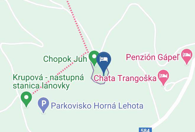 Brezno - Hotel Srdiecko Maps