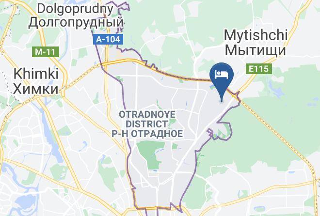 Moscow - Hotel Srgk Maps