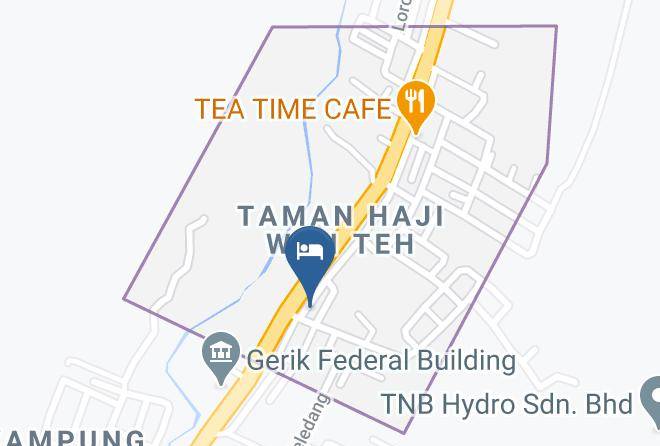 Hulu Perak District - Hotel Sri Bintang Maps