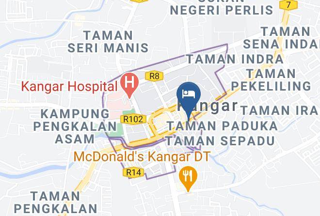 Hotel Sri Garden Map