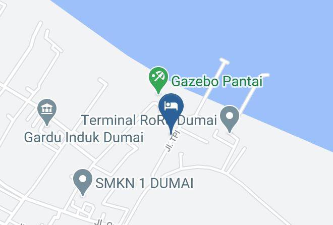 Kota Dumai - Hotel Sri Kembar Maps