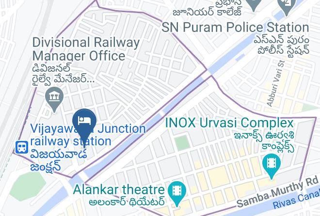 Vijayawada - Hotel Sri Krishna Residency Maps