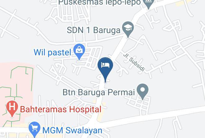 Kendari - Hotel Srikandi Maps