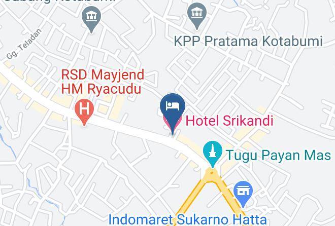 Lampung Utara - Hotel Srikandi Maps