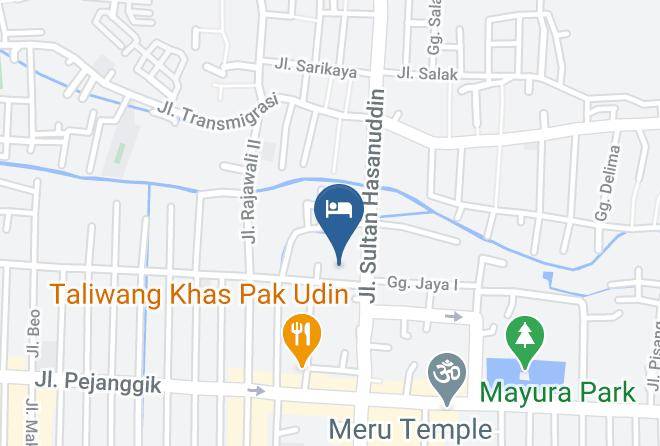 Kota Mataram - Hotel Srikandi Maps