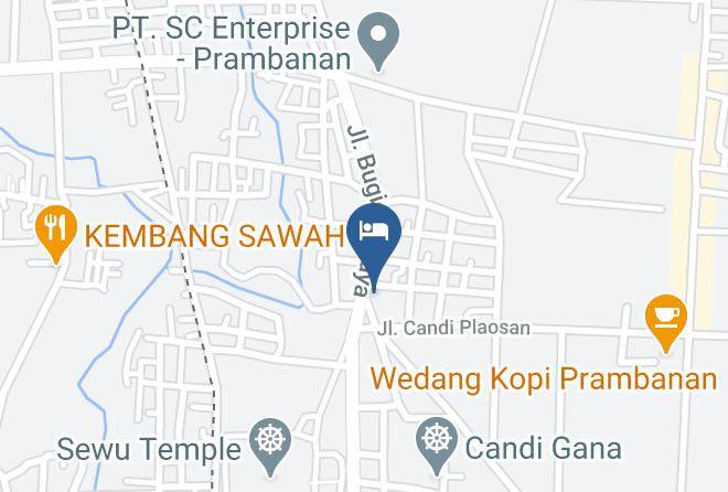 Sleman - Hotel Srikandi Prambanan Maps