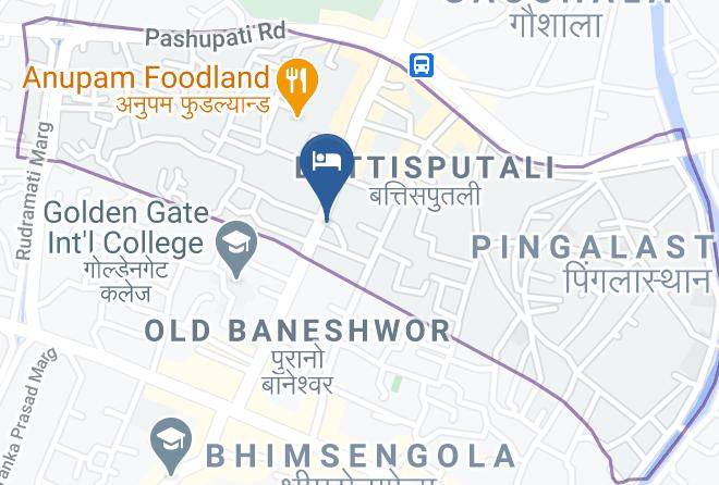 Kathmandu - Hotel Srikhanda Maps