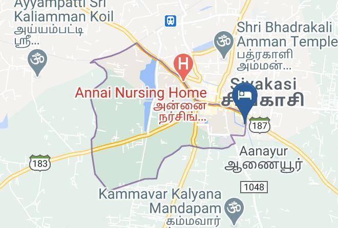 Sivakasi - Hotel Srinivas Maps