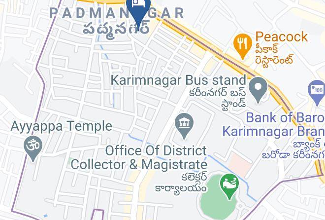 Karimnagar - Hotel Srinivasa Maps