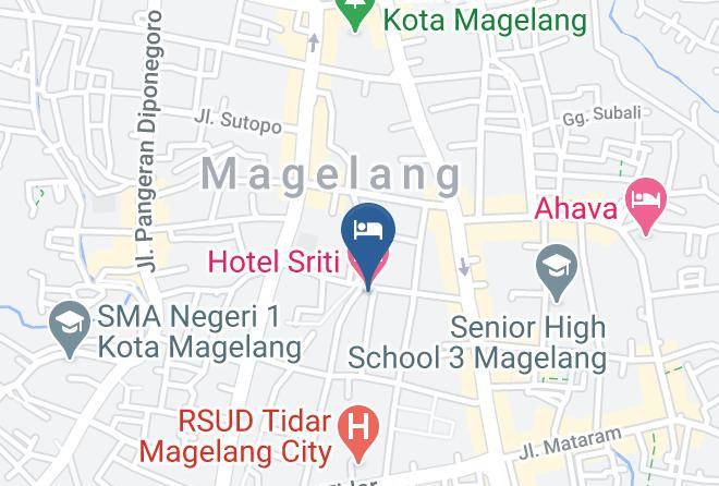 Kota Magelang - Hotel Sriti Maps