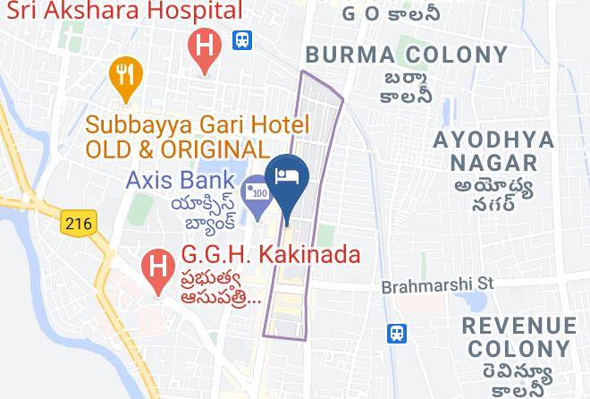 Kakinada - Hotel Srivatsa Maps