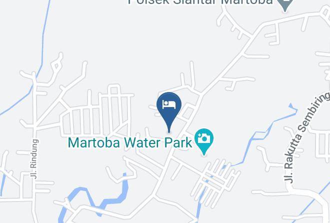 Kota Pematang Siantar - Hotel Sriwijaya Maps