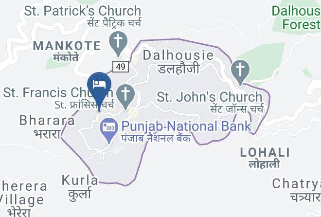 Dalhousie Sub District - Hotel Ss Resorts Dalhousie Maps